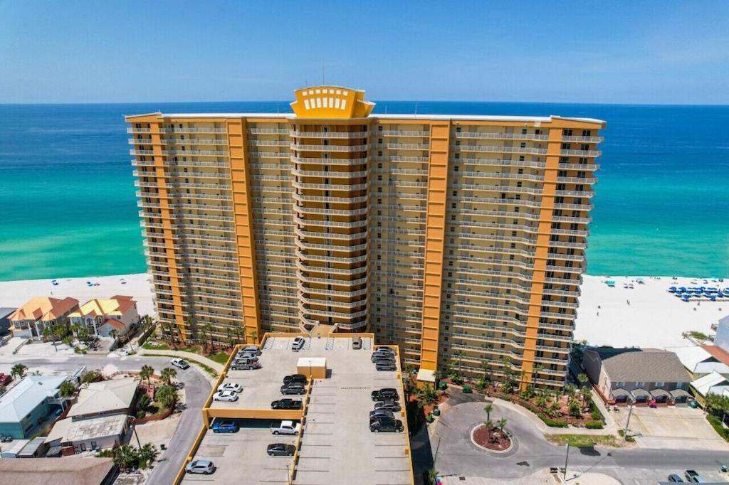 Treasure Island 707 - Gulf Front, Sunset Views, Heated Resort Pool & Hot Tub! Панама Сити Бийч Екстериор снимка